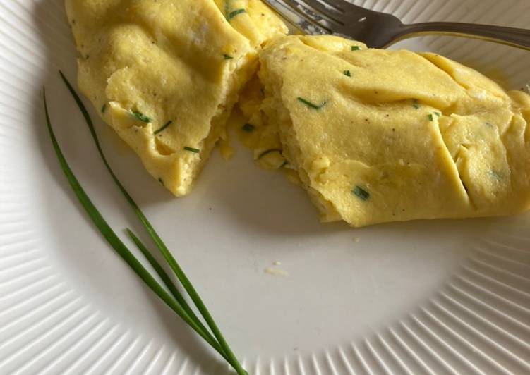 French Omelette with Chives