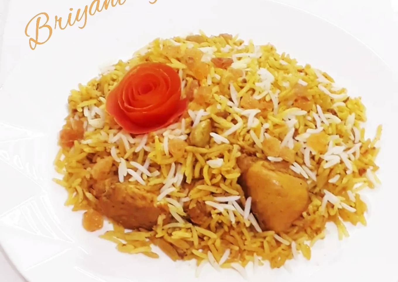 Nasi briyani ayam