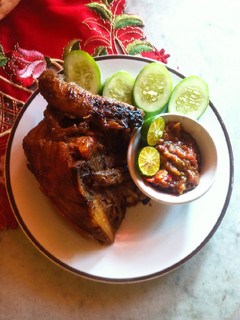 Foto resep Ayam Bakar Madu & Sambal Terasi