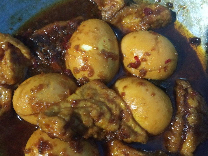 Resep Telur Tahu kecap (bacem) yang Bisa Manjain Lidah