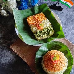 A picture of Tricolour Pulao Independence Day Special.