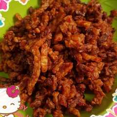 A picture of Orek Tempe Kering.