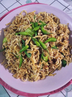 Foto resep Bakmi goreng daging cincang (daging kurban)