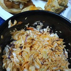 A picture of French Dressing Coleslaw.