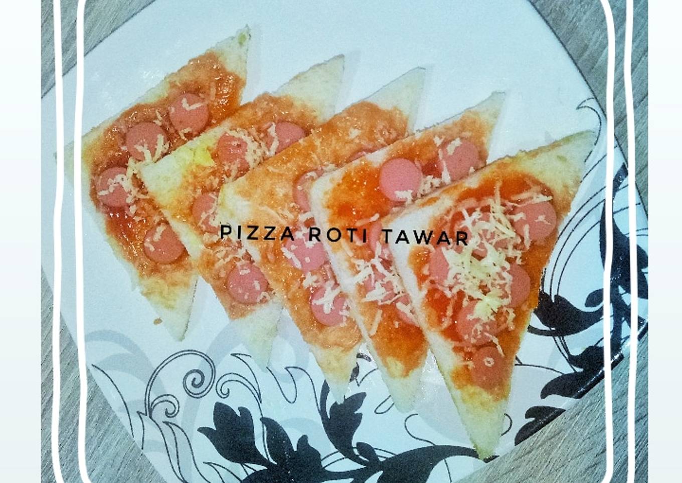 Pizza roti tawar