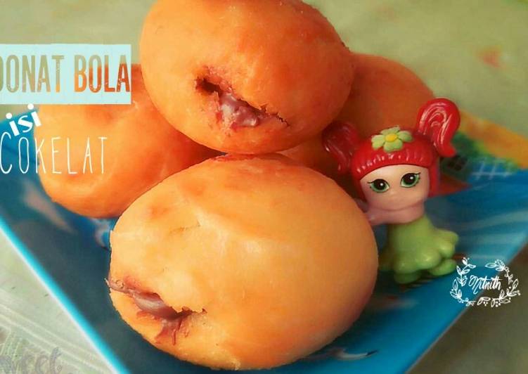 🍩 Donat Bola isi Cokelat