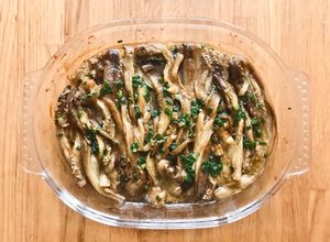 Hình của món 🌱 Cà Tím Nướng Sốt Dầu Hành Nước Tương Chay (Vegan).