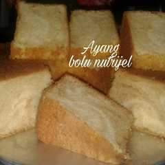 รูปของ Bolu lembut nutrijel🍊3 telur