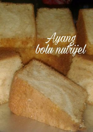Foto resep Bolu lembut nutrijel🍊3 telur