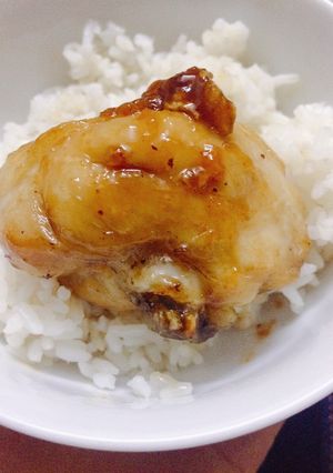 Hình của món Gà chiên mắm.