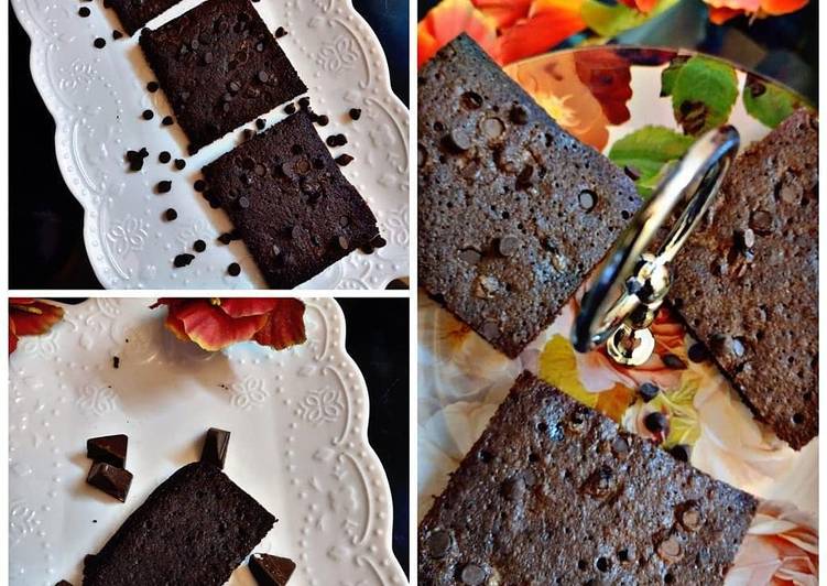 Easiest Way to Prepare Super Quick Homemade Chocolate chip brownies