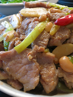 蒜香味噌炒豬肉片 的食譜成品照片