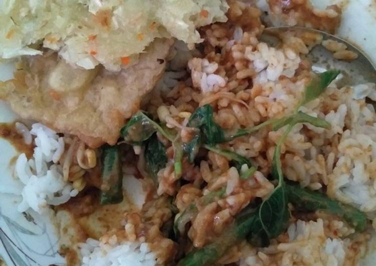 Resep Sambal kacang (sambel pecel pedes blora), Lezat