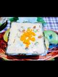 Rabdi with mango and dry fruits