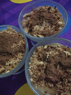 Foto resep Puding Custard Milo