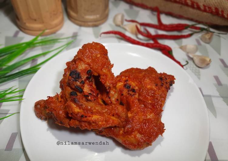 Resep Ayam Bakar Bumbu Rujak Anti Gagal