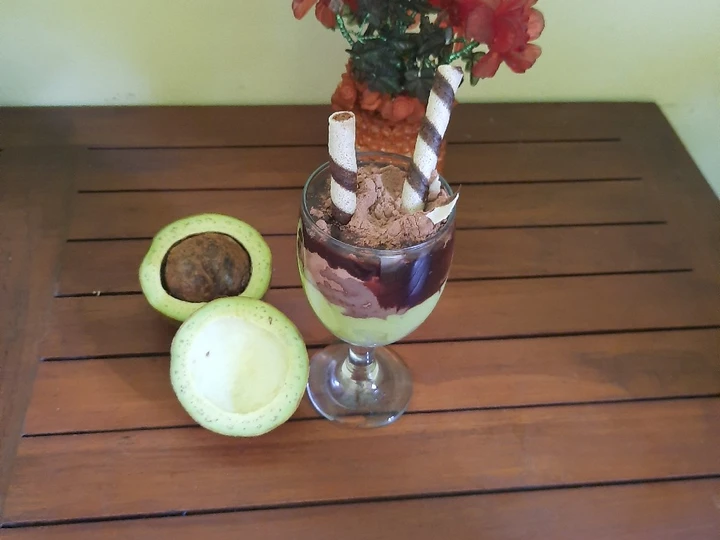 Langkah Gampang Menyiapkan Resep Alpukat kocok milo yang Uenak Anti Ribet, Lezat Sekali