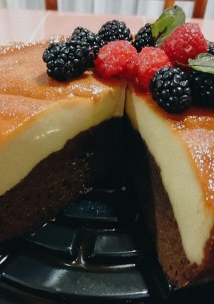 Una foto de Pastel imposible