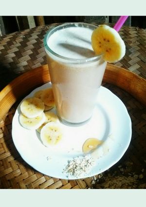 Foto resep Banana Oat Shake