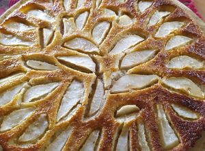 Una foto de Tarta Húmeda de Peras