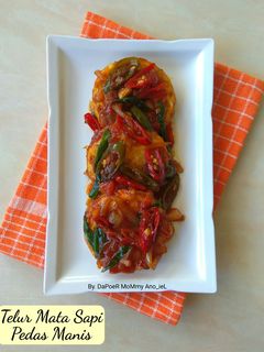 Foto resep Telur Mata Sapi Pedas Manis