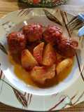 Soutzoukakia Baked with Potatoes
