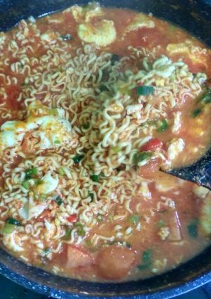 Foto resep Miee rebus pedas