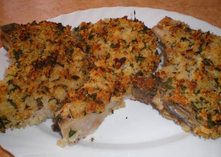 Chuletas de cerdo crujientes