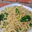 Mie Telur Sawi Hijau