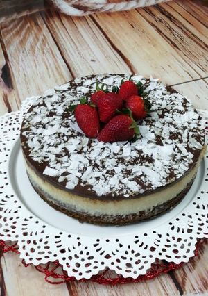 صورة لوصفة كيكة الباونتي