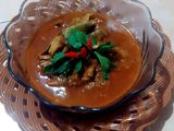 Jamur saus Rendang