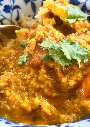 A picture of Calabacín Curry with Eastern Spices.
