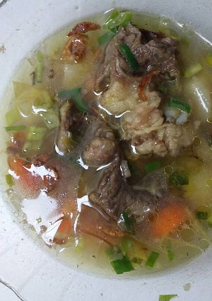 Foto resep Sup tulang iga sapi