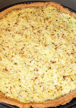 Une photo de Tarte à la courgette (vegan)