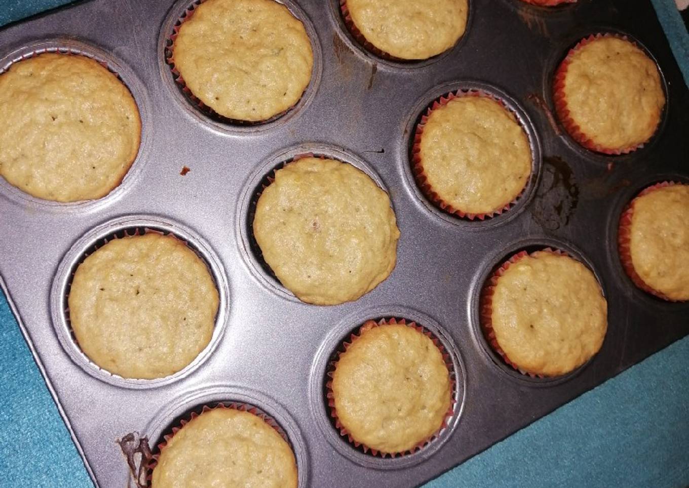 Banana cupcake