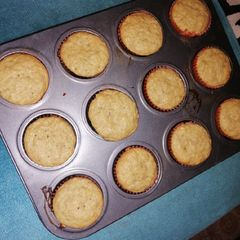A picture of Banana cupcake.