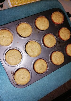 A picture of Banana cupcake.
