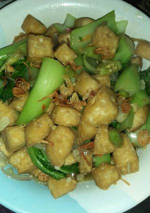 Foto resep Tumis tahu pokcoy