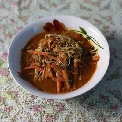 Resipi Tumis Pedas Cendawan Enoki Carrot Oleh Riani Novrianti Cookpad