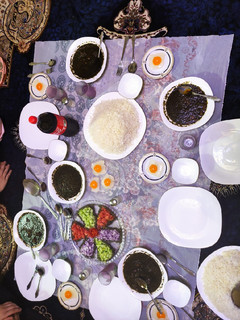 عکسی از دستور قرمه سبزی جااااانم