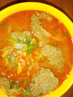 A picture of Beef tripe(matumbo) recipe.