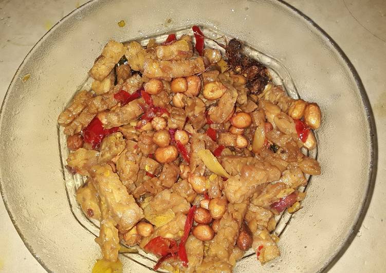 Oreg kering tempe kacang