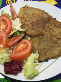 Una foto de Escalope de ternera a la milanesa