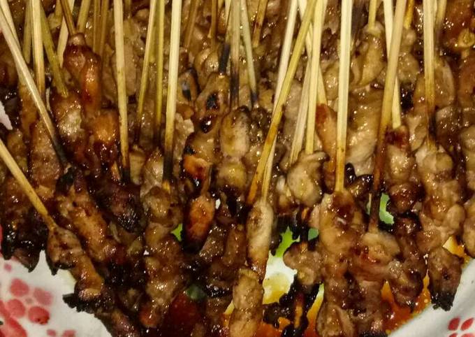 Sate Ayam Mudah & simple