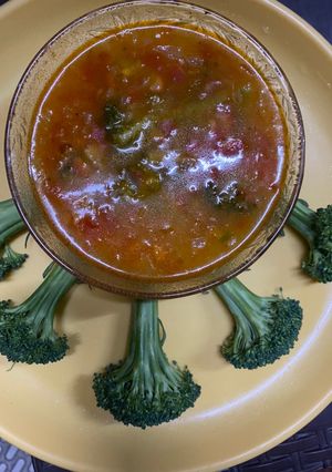 A picture of Broccoli Soup.