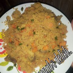 A picture of Veggies cous-cous.