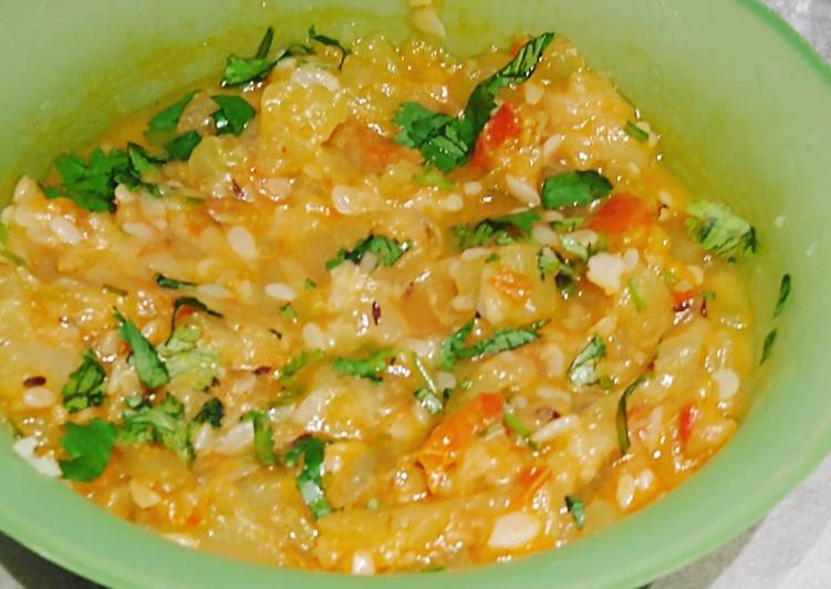 Steps to Prepare Speedy Bootle gourd sabji