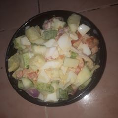 A picture of Easy Cucumber salad.