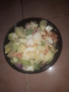 A picture of Easy Cucumber salad.