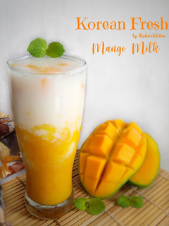 Foto resep 🥭 Korean Fresh Mango Milk 🥭